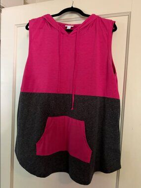 LuLaRoe Pink & Grey Brittany XL